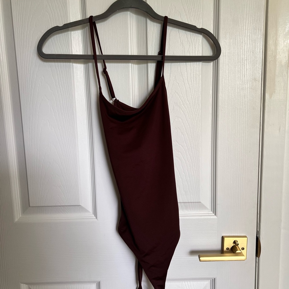 Elegant Chocolate Brown Bodysuit